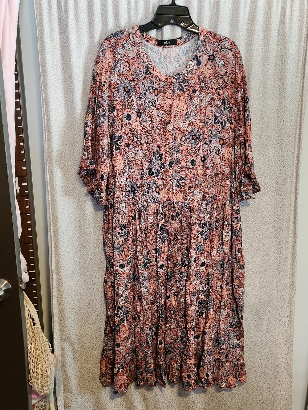 Ellos Floral Midi Dress